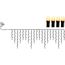 Star Trading LED Icicle Vorhang 240 Leichte Dekorationskette 240 Glühbirne(n) 3,07 W, 4 image