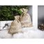 PartyDeco WRJ1-008 Geschenkverpackung Geschenkverpackungstasche Jute