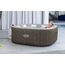 Bestway Lay-Z-Spa 6001R Whirlpool/Jacuzzi 795 l 6 Person(en) Quadratisch Beige, Braun, Weiß