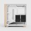 Fractal Design Summit Chalk White TG Clear Tint Midi Tower Weiß, 3 image