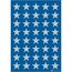 HERMA 3417 Dekorativer Aufkleber Papier Silber Permanent 120 Stück(e)