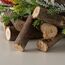 Boltze 2085732 Kerzenständer Holz, Kunststoff, Glas, Pinienwald Natürlich/Natur, Rot, Dunkelgrün, 3 image
