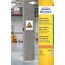 Avery L7872-20 selbstklebendes Etikett Rechteck Permanent Weiß 1600 Stück(e)