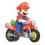 Hot Wheels Der Super Mario Galaxy-Film Motorrad Maßstab 1:64 Motorrad & Figur (Stile können abweichen)