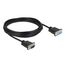 DeLOCK Seriell Kabel RS-232 D-Sub9 Stecker zu Buchse mit schmalem Steckergehäuse 5 m