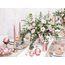 PartyDeco SKMET-019R Wachskerze Rund Roségold 10 Stück(e), 2 image