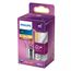 Philips Filament-Kerzenlampe, P45 E27, transparent, 60 W, 2 image