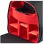 Hama Ohio Rucksack Schwarz, Rot, 3 image