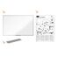 Nobo Essence Whiteboard Emaille Magnetisch, 4 image