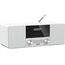 TechniSat DIGITRADIO 3 Persönlich Analog & Digital Edelstahl, Weiß
