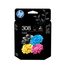 HP 308 2er-Pack Schwarz/Cyan/Magenta/Gelb Original Druckerpatronen-Kombipackung