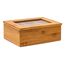 Relaxdays 4052025047399 Teedose Kunststoff, Holz, 6 image