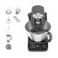 Kenwood KHC40.050BK Küchenmaschine 1000 W 4,3 l Schwarz Integrierte Waagen