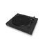 Victrola Hi-Res Onyx Audio-Plattenspieler mit Riemenantrieb Schwarz, Silber