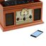Victrola Quincy Audio-Plattenspieler mit Riemenantrieb Mahagoni, 3 image