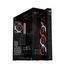 ASUS ROG CRONOX GR801 CURVE TG ARGB BLACK Midi Tower Schwarz, Farbe: Schwarz