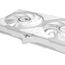 ASUS ROG Eurux GR120 ARGB Fan White Single Pack Computergehäuse Ventilator 12 cm Weiß 1 Stück(e), Farbe: Weiß, 9 image