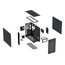 ASUS Prime AP303 Mesh Midi Tower Schwarz, Farbe: Schwarz, 6 image