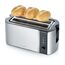 Severin AT 2590 Toaster 2 Scheibe(n) 1400 W Schwarz, Silber, 2 image