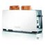 Graef TO 91 Toaster 1 Scheibe(n) 880 W Edelstahl, Weiß