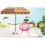 KARE Acapulco Gartenstuhl Netz-Sitz Netz-Rückenlehne Polyethylen, Stahl Pink, 2 image