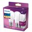 Philips Filament-Lampe Milchglas 60W A60 E27 x2, 2 image