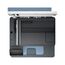 HP LaserJet Pro 3302fdw Wireless Multifunction Farbe Drucker, Kopierer, Scanner; Duplex, 12 image