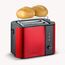 Severin AT 2217 Toaster 2 Scheibe(n) 800 W Metallisch, Rot, 3 image