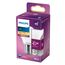 Philips Filament-Kerzenlampe, P45 E27, Milchglas, 40 W, 2 image