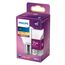 Philips Filament-Kerzenlampe, P45 E27, Milchglas, 25 W, 2 image