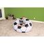 Bestway 75010 Aufblasbarer Sessel Einzelstuhl Schwarz, Weiß, 4 image