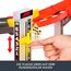 Hot Wheels Racing Formel-1-Downhill-Rennstrecke mit 3 Die-Cast-F1-Spielzeugautos im Maßstab 1:64, 9 image