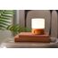 Karlsson Wecker Pillar light LED Digitaler Wecker Orange, Farbe: Orange, 3 image