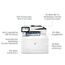 HP Color LaserJet Enterprise LaserJet Enterprise M480f Multifunction Farbe Drucker, Nur Ethernet; Kopierer, Scanner, 6 image