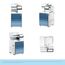 HP LaserJet Enterprise 8801z Multifunction Farbe Drucker, Nur Ethernet; Duplex; Kopierer, Scanner, 8 image