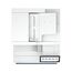 HP LaserJet Enterprise 8801dn Multifunction Farbe Drucker, Nur Ethernet; Duplex; Kopierer, Scanner, 7 image