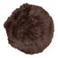 House Nordic 3981015 Sitzkissen Braun