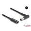 DeLOCK Adapterkabel für Notebook Ladekabel USB Type-C Buchse zu Sony 6,0 x 4,3 mm Stecker 90° gewinkelt 15 cm, 2 image
