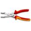 Knipex 13 76 200 ME Abisolierzange Rot, Edelstahl, Gelb