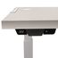 Fellowes 9870301 Computer-Tischaufsatz Rechteckige Form Melamin, PVC Grau, Farbe: Grau