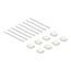 DeLOCK Keystone Modul RJ45 Buchse zu LSA Cat.6A werkzeugfrei farbig Set 8 Stück, 5 image
