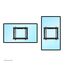 Neomounts WL95-800BL1 Videowall-Wandhalterung 42-70" - Pop-Out - max 35 kg, 8 image