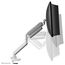 Neomounts DS70PLUS-450WH1 Monitorarm 17-49" - Gasfeder - Topfix - 180°-Stopp, Farbe: Weiß, 4 image