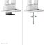 Neomounts DS70S-950WH2 Monitorarm 17-35" - Gasfeder - Topfix - 180°-Stopp, 15 image