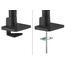Neomounts DS75S-950BL2 Monitorarm 17-32" - Gasfeder - Topfix - 180°-Stopp, 14 image