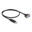 DeLOCK USB 2.0 zu Seriell RS-232 Adapter mit kompaktem seriellen Steckergehäuse 50 cm FTDI, 2 image