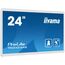 iiyama TW2424AS-W1 Signage-Display Digital Signage Flachbildschirm 60,5 cm (23.8") WLAN 350 cd/m² 4K Ultra HD Schwarz Touchscreen Eingebauter Prozessor Android 24/7
