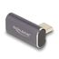 DeLOCK USB Adapter 40 Gbps USB Type-C PD 3.0 100 W Stecker zu Buchse gedreht gewinkelt links / rechts 8K 60 Hz Metall, 2 image
