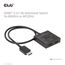 CLUB3D CSV-1384 Tastatur/Video/Maus (KVM)-Switch Schwarz, 10 image