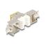 DeLOCK Keystone Modul RJ45 Buchse zu LSA Cat.6A werkzeugfrei gelb Set 10 Stück, Farbe: Gelb, 3 image